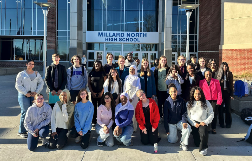 A Millard North Novice Tournament was a great stepping stone into the full swing of the season come November. Nerves were high still managed a 6th place finish in Extemp, tackling the daunting presence of a competition.
